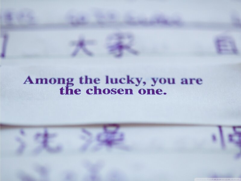fortune cookie message