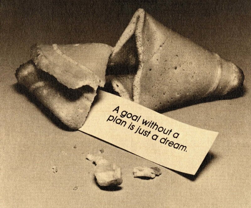 Fortune cookie with quote