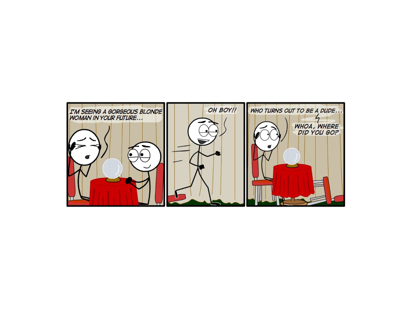 Fortune Teller Comic