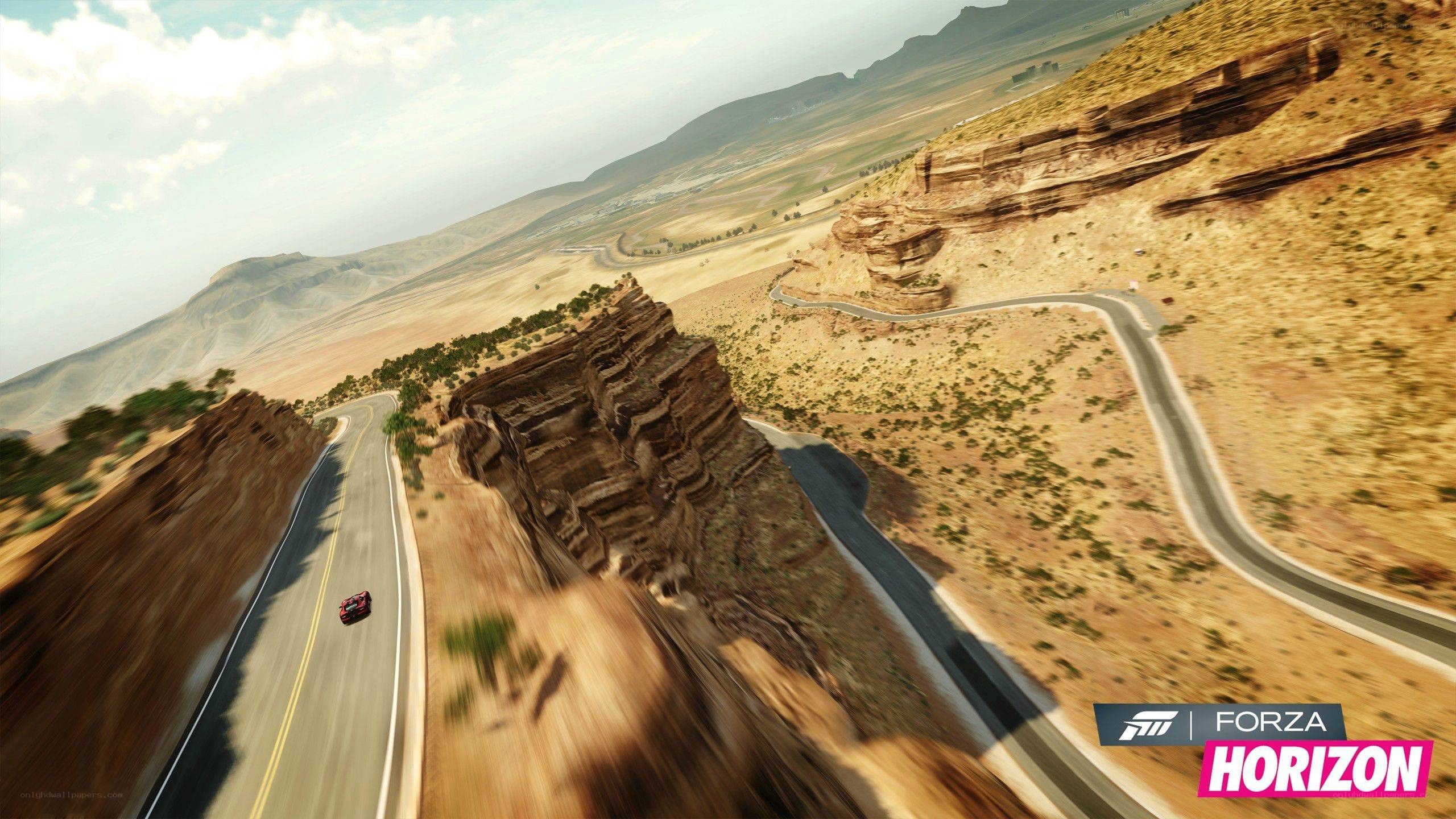 Forza Horizon desert racing