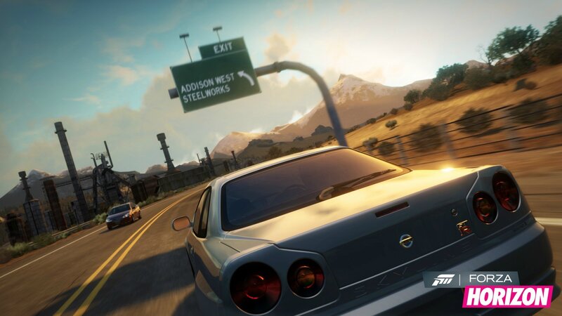 Forza Horizon gameplay scene