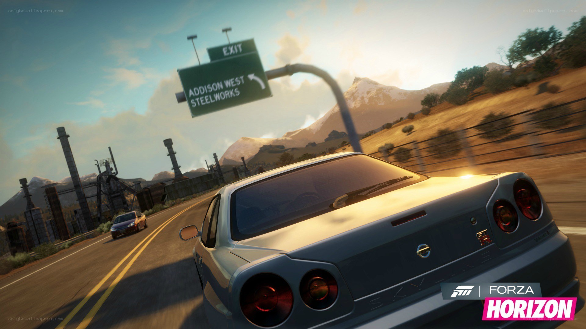 Forza Horizon gameplay scene
