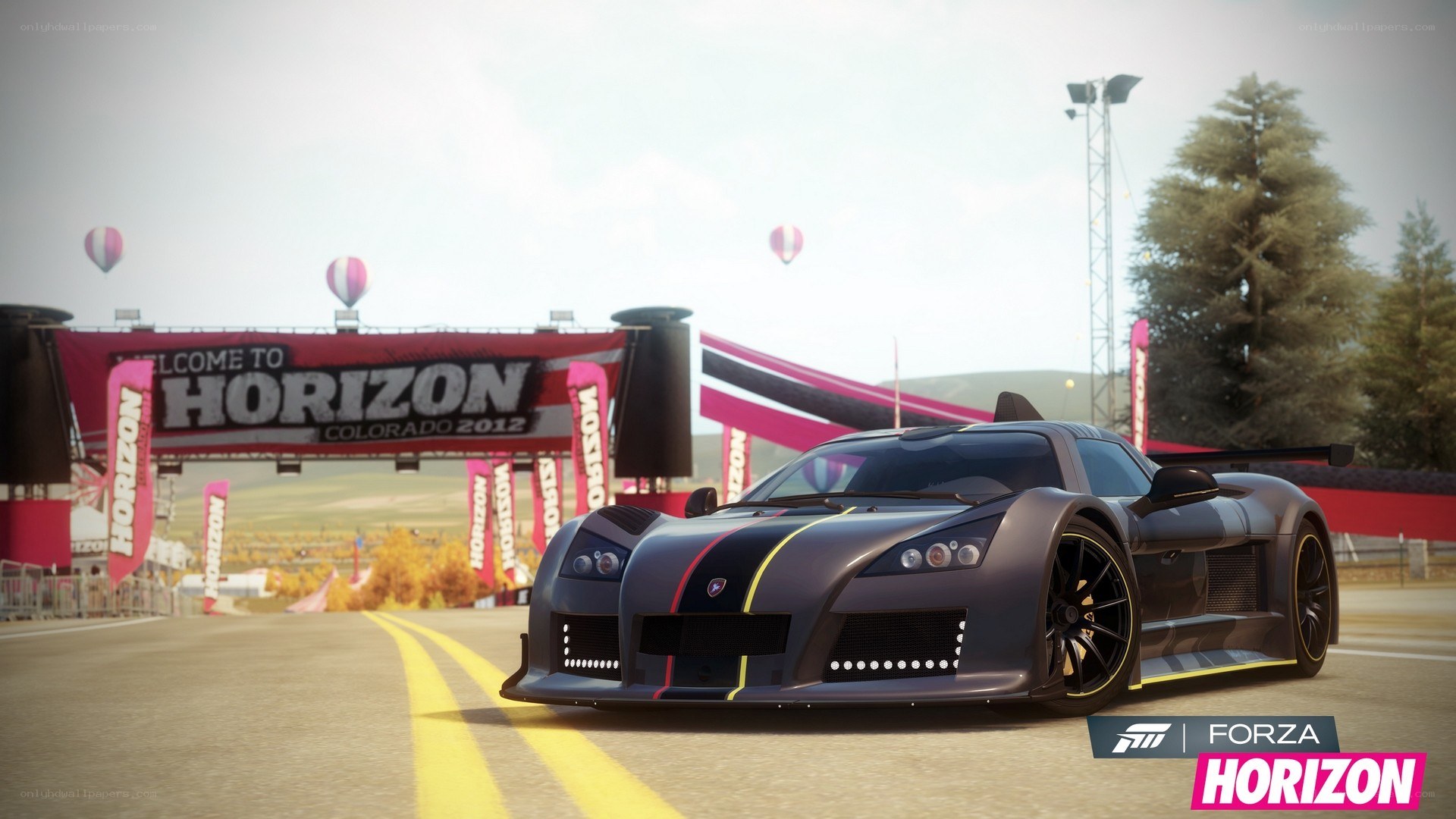 Forza Horizon race car