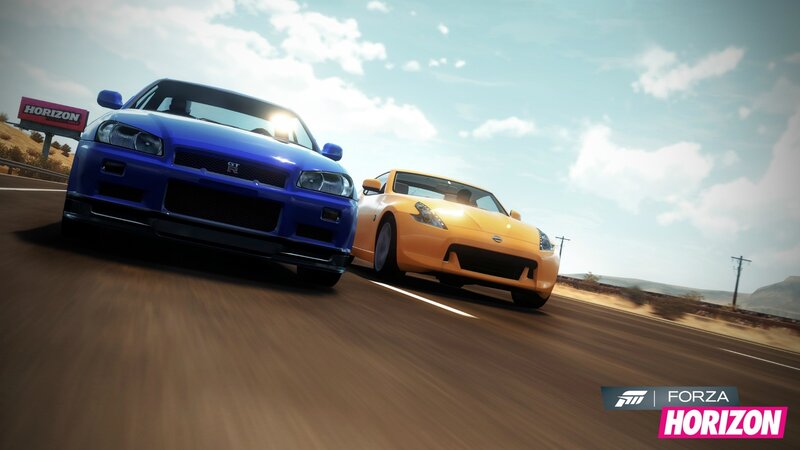 Forza Horizon racing cars