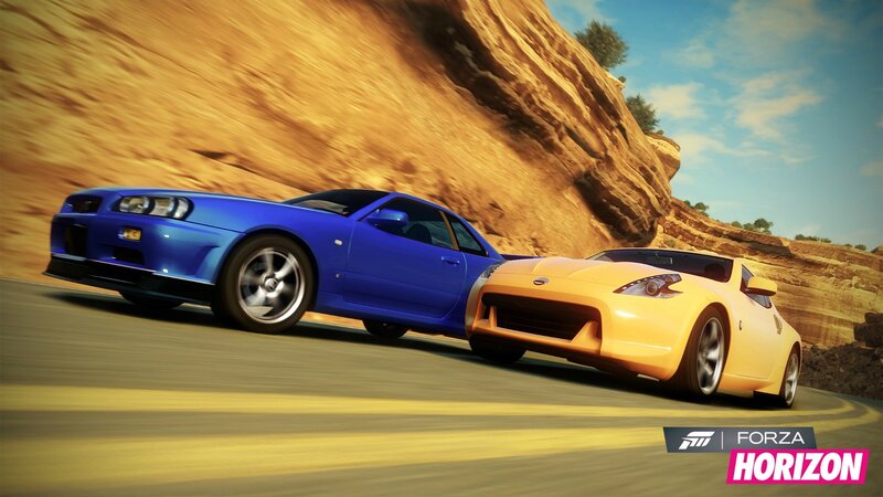 Forza Horizon racing cars
