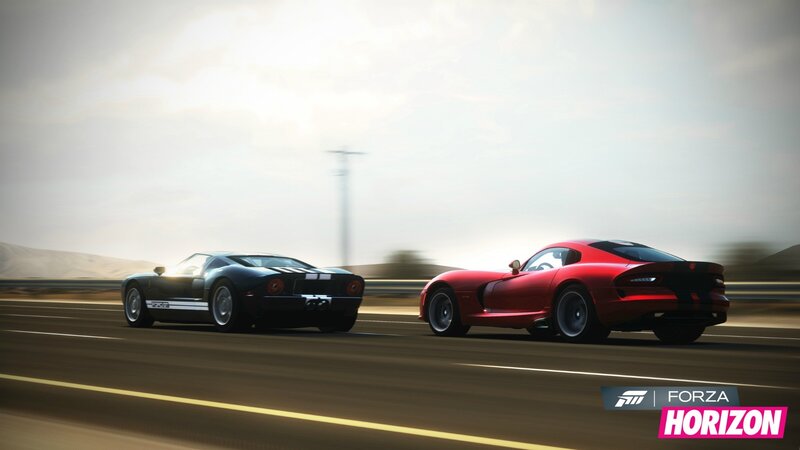 Forza Horizon racing cars