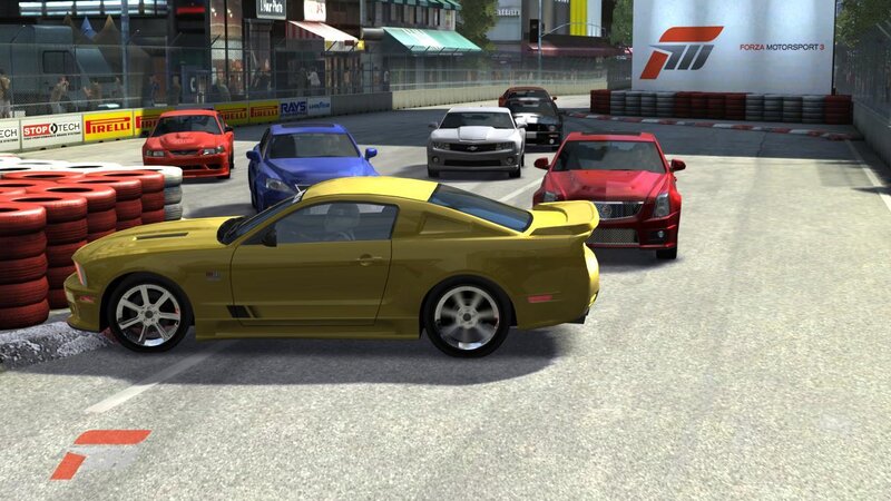 Forza Motorsport 3 race scene