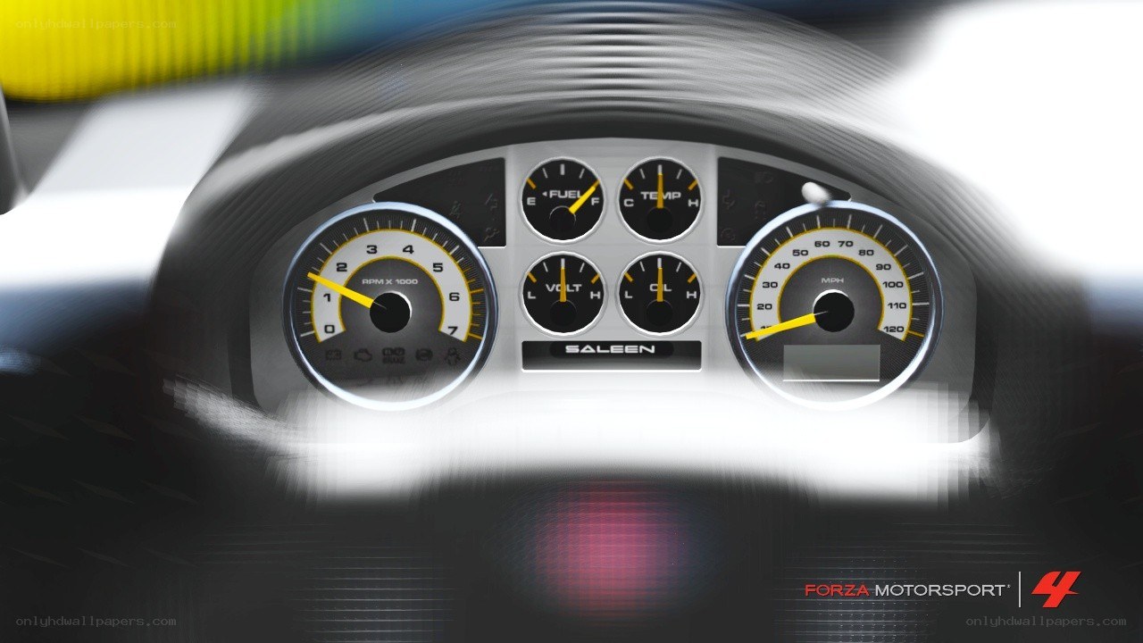 Forza Motorsport dashboard