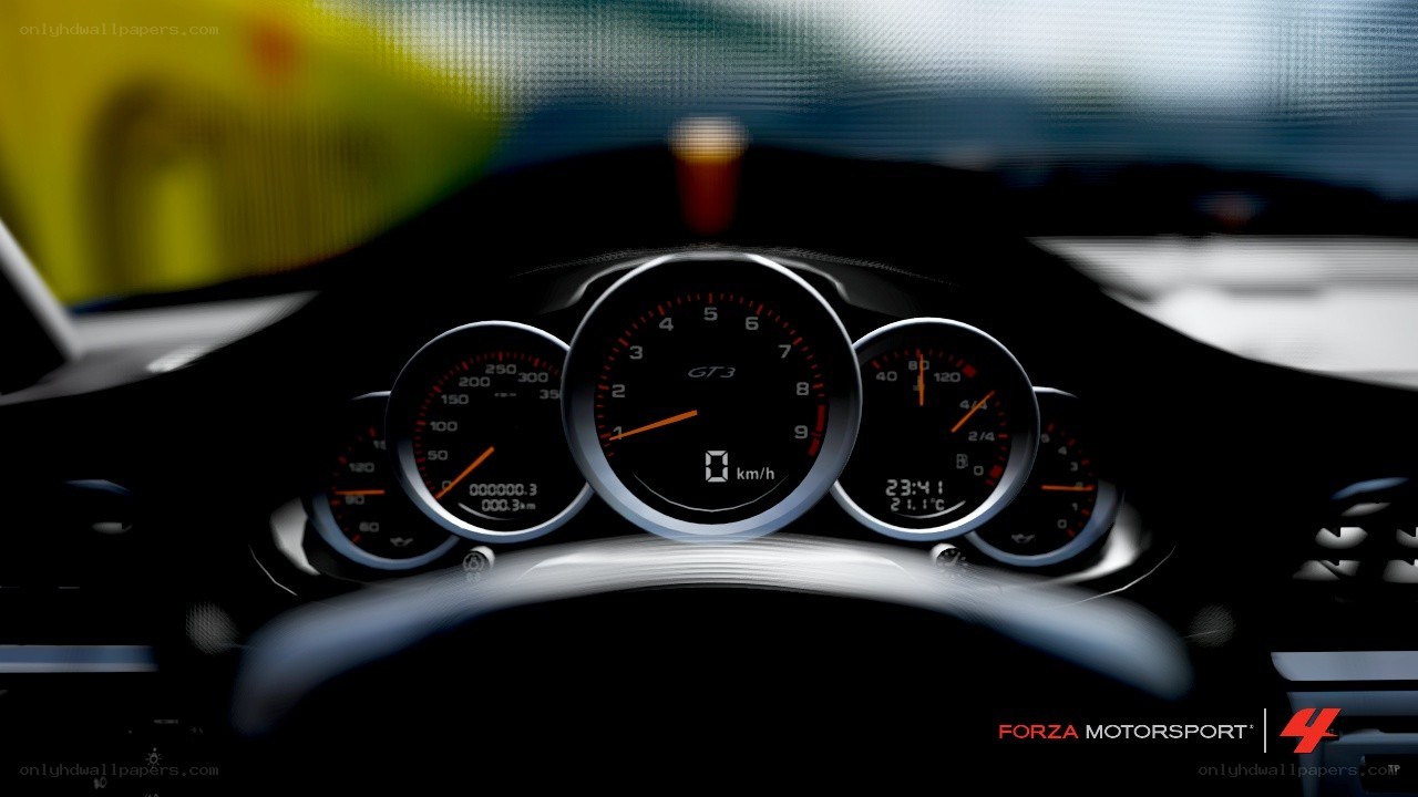 Forza Motorsport dashboard