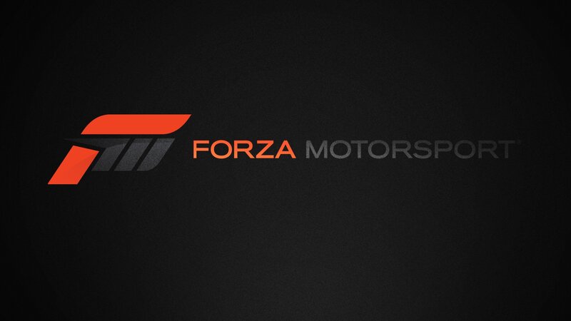 Forza Motorsport Logo — Black