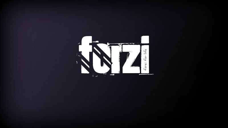 Forzi logo on dark background