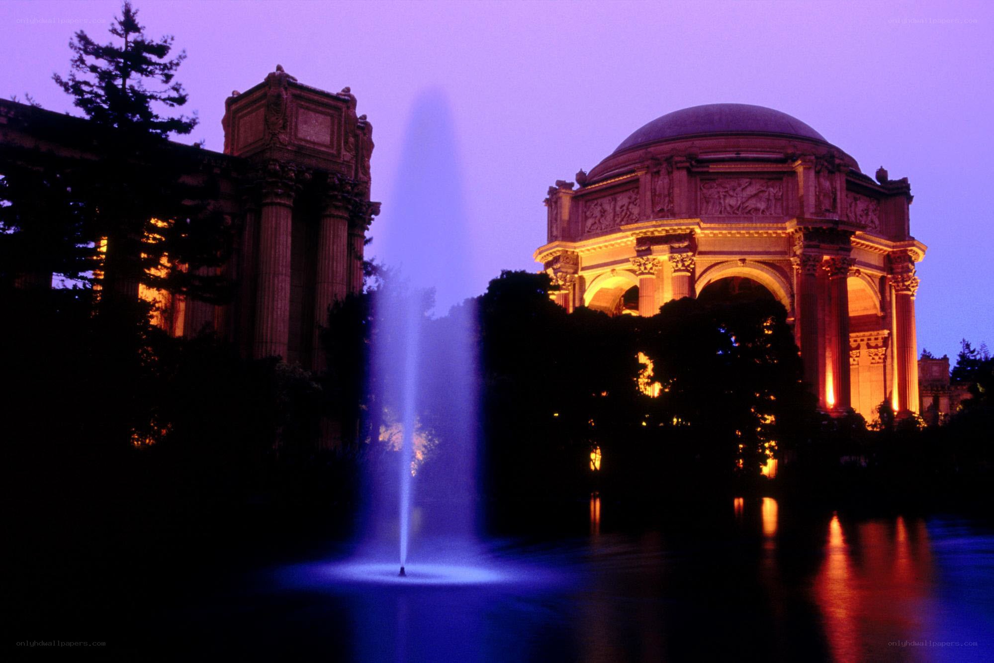 fountain at golden gate park