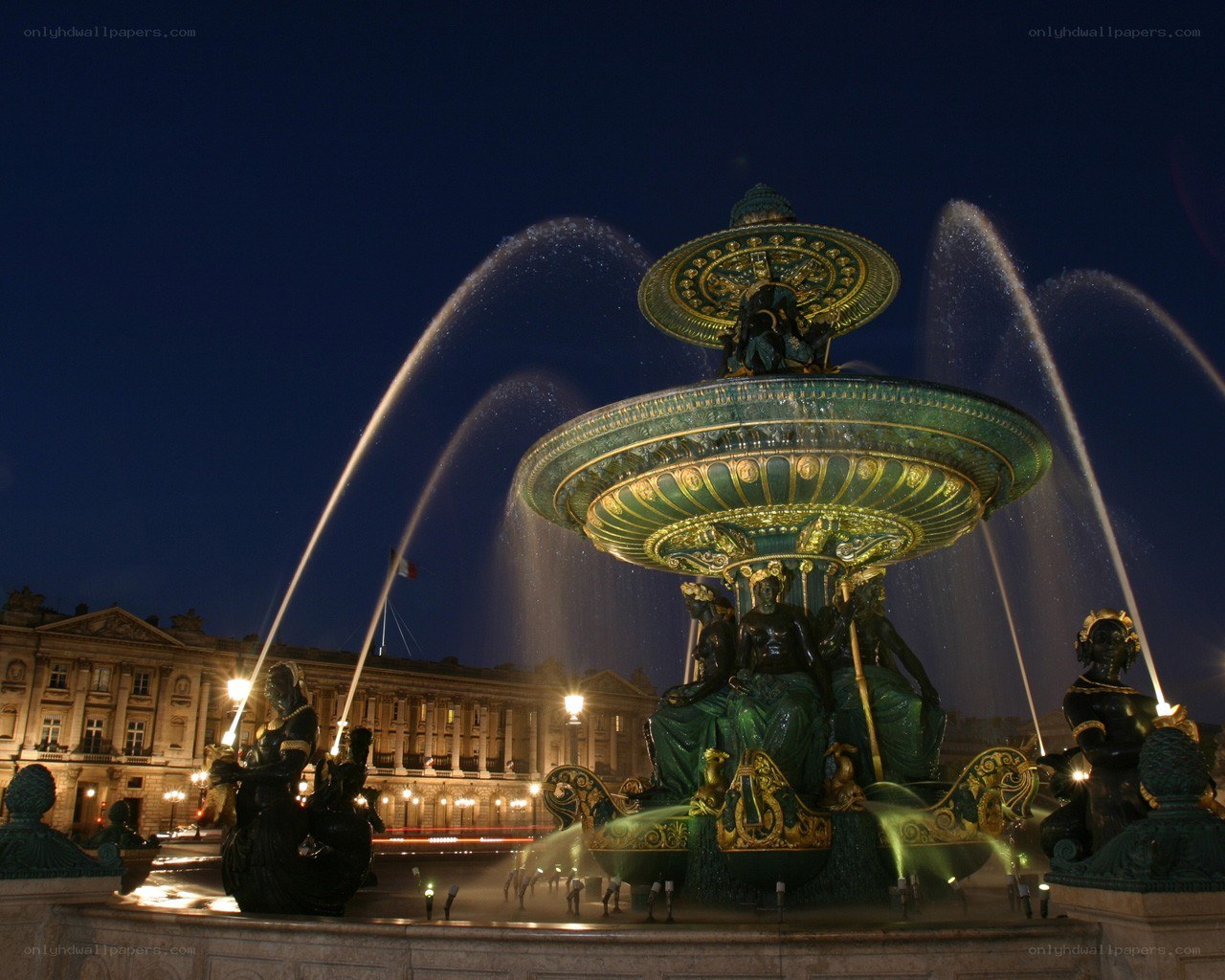 Fountain at Place de la Concorde