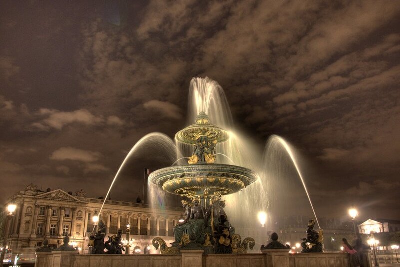 Fountain at Place de la Concorde