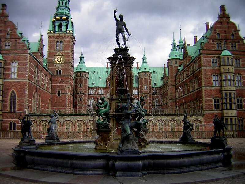 Fountain at Rosenborg Castle