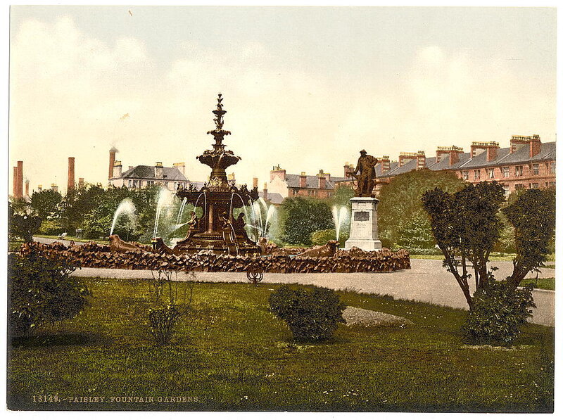 Fountain Gardens in Paisley