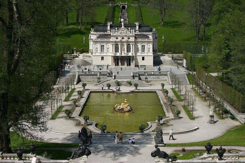 Fountain in Palace Garden
