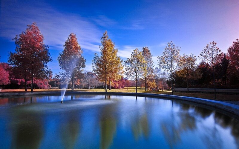 Fountain in Park