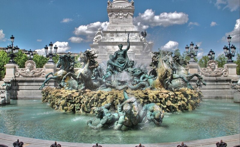 Fountain of the Seas in Paris