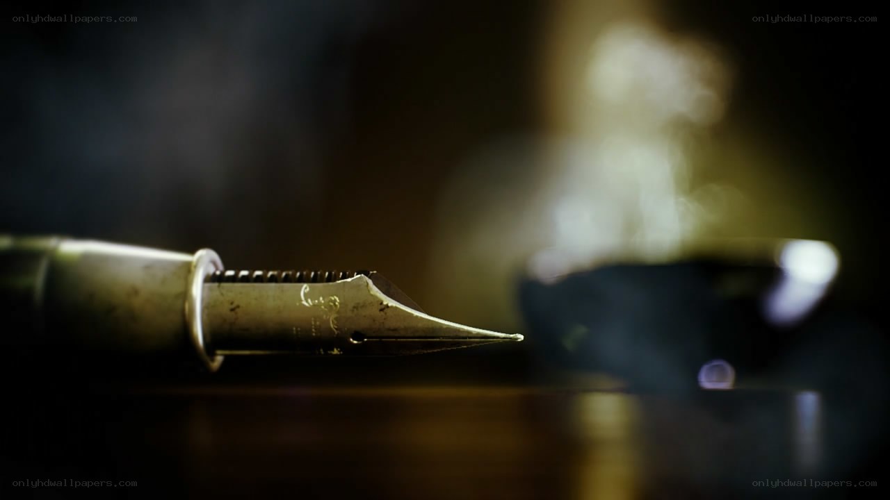 fountain pen nib close-up