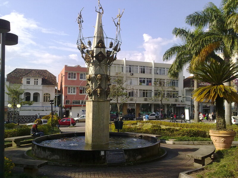 Fountain with Sculpture