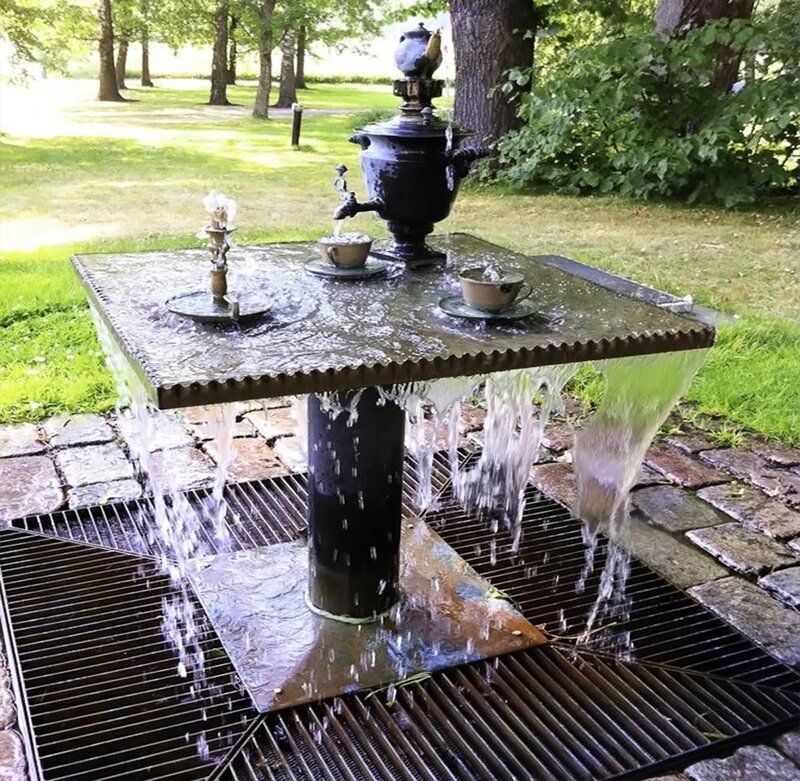 Fountain with Teapot