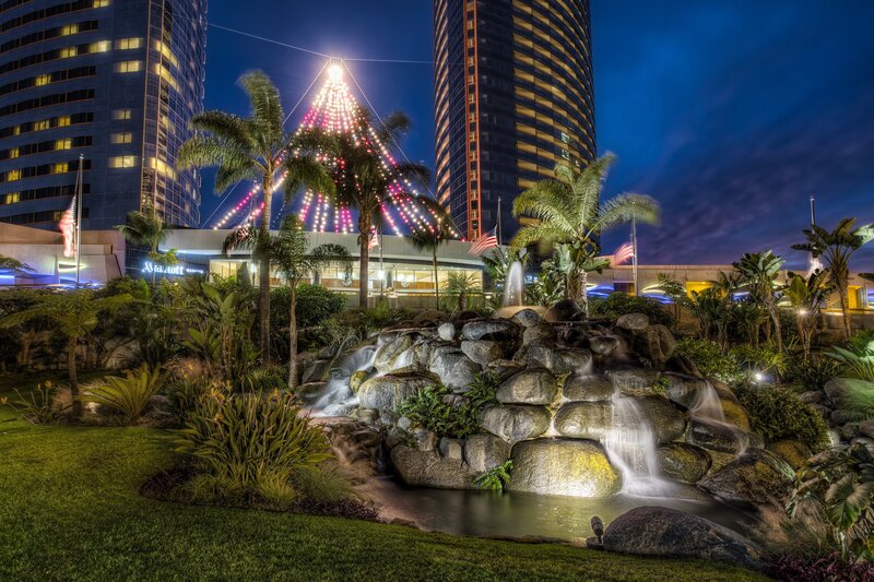 Fountain with Waterfall