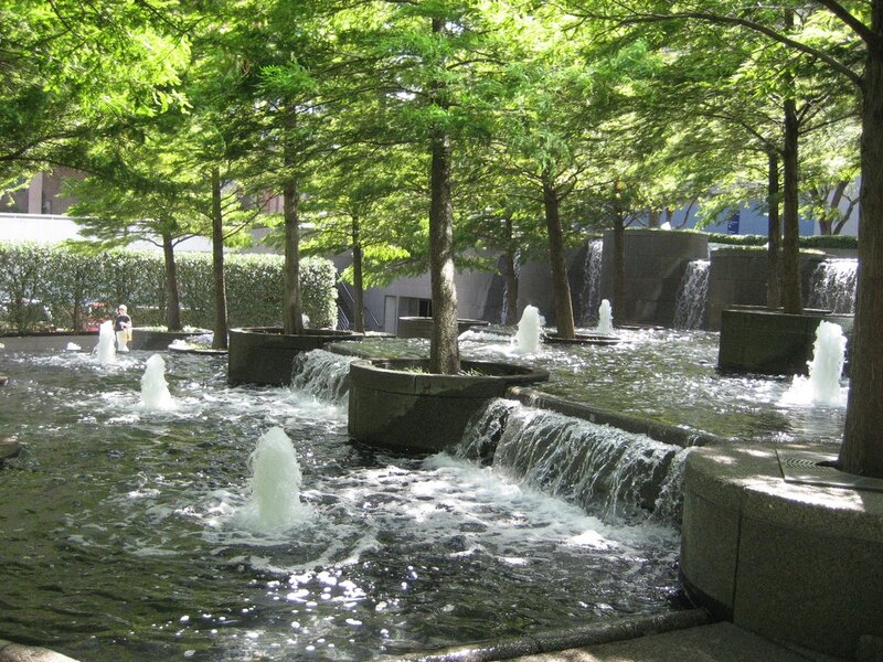 Fountain with Waterfalls