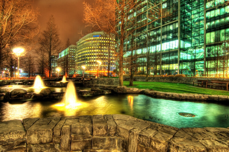 Fountains in City Park