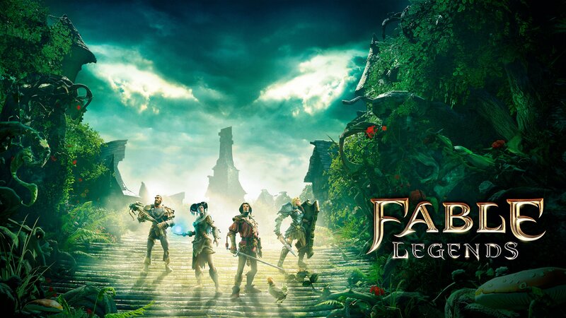 Four Adventurers on Stairs