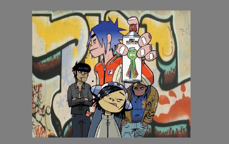 Four Animated Characters