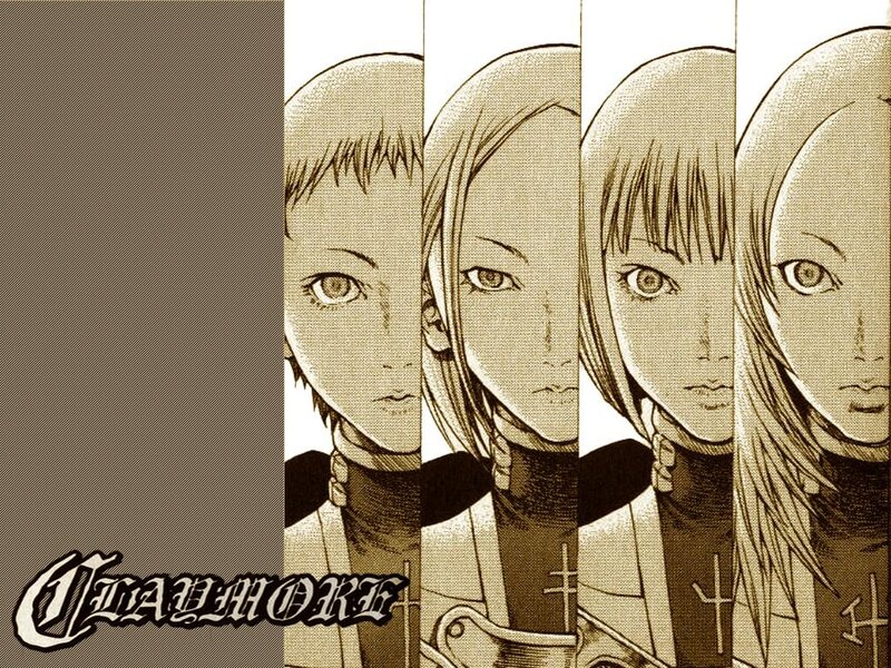 Four Anime Character Faces