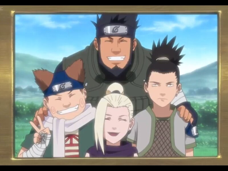 Four Anime Characters — Blue, Peaceful