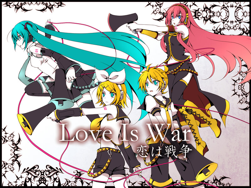 Four Anime Characters — Cyan
