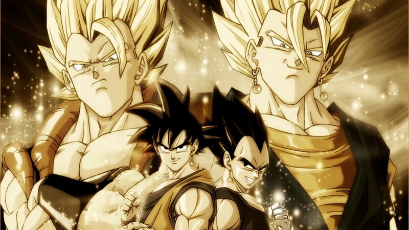 Four Anime Characters — Gold