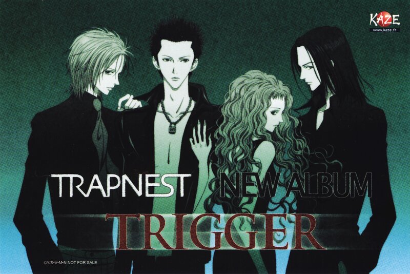 Four Anime Characters — Green, Dramatic