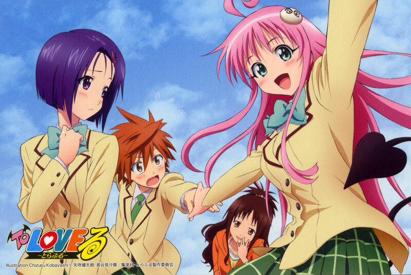 Four Anime Characters — Pink, Energetic