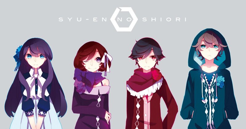 Four Anime Characters — Purple, Neutral