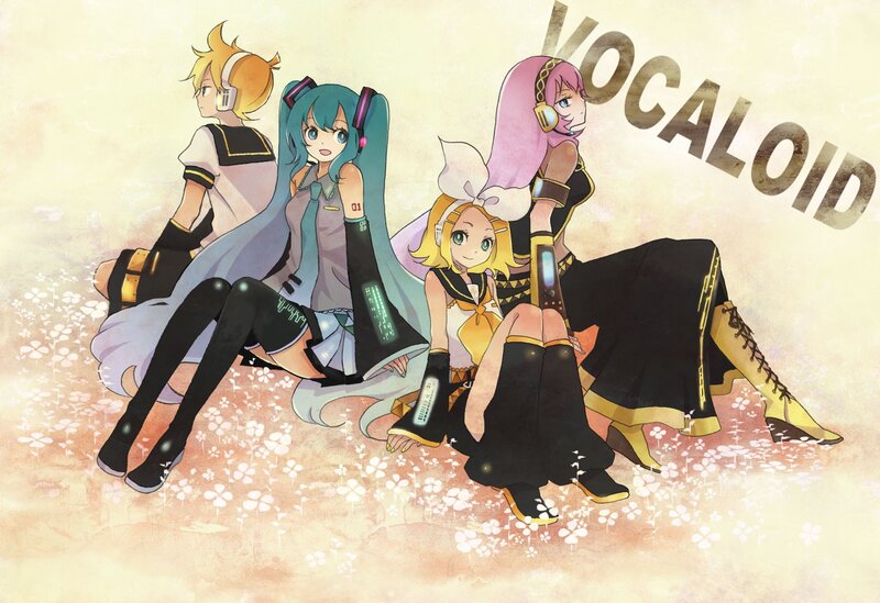 Four Anime Characters — Yellow, Calm, Headphones
