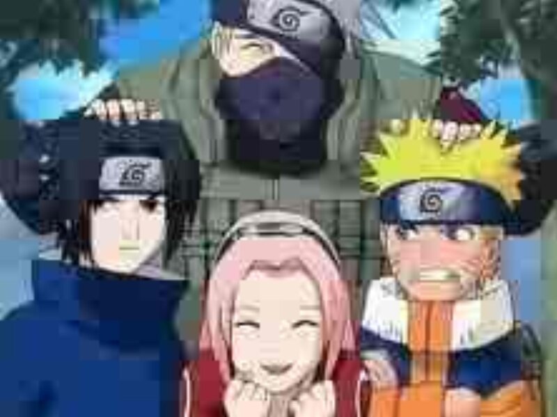 Four Anime Characters — Yellow