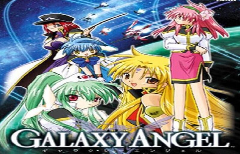 Four Anime Girls in Space — Blue
