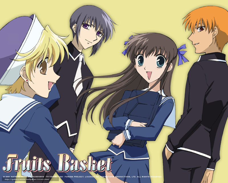 Four Anime Students