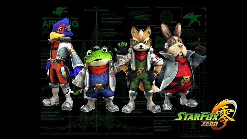 Four Anthropomorphic Characters