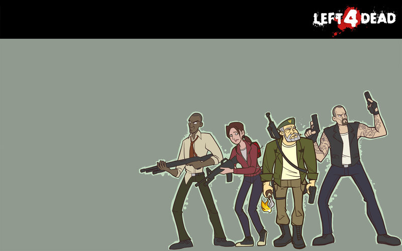 Four Armed Characters — Gray