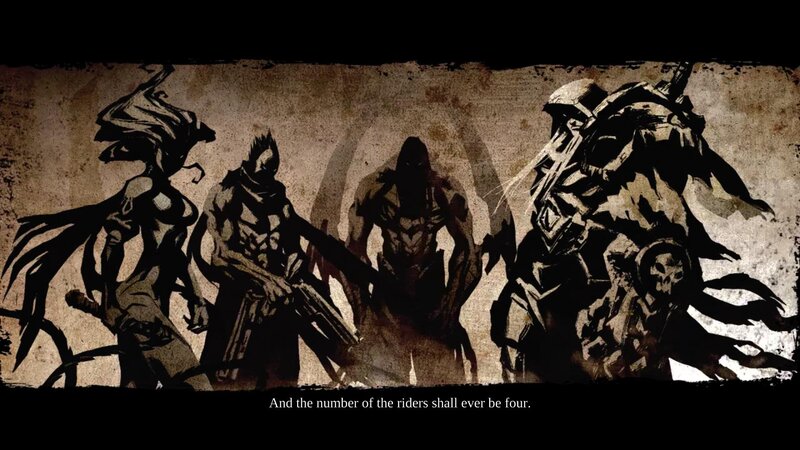 Four Armored Riders