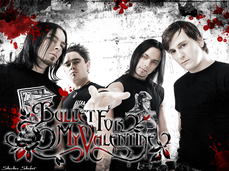 Four Band Members — Black, Dark, Photograph