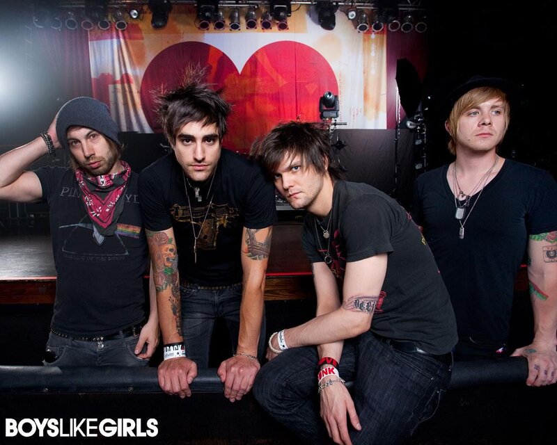 Four Band Members on Stage