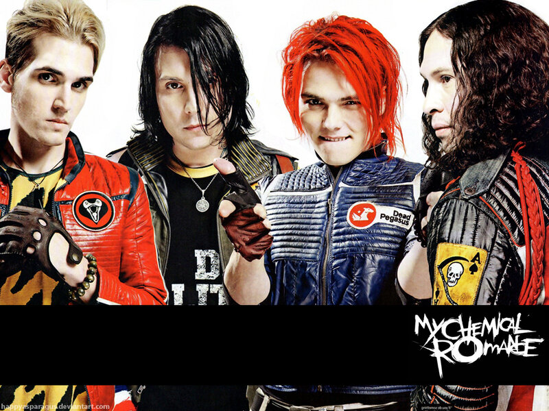Four Band Members — Red