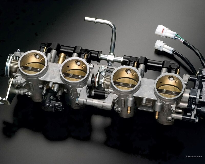 four-barrel carburetor assembly