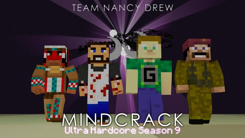 Four Blocky Characters